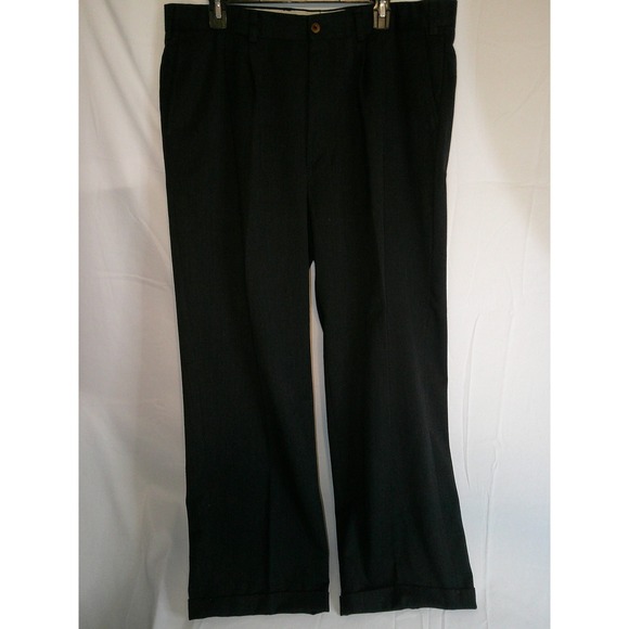 Orvis Wool Blend Dress Pants Men's 38x29 Graphite Business Casual Trousers - Picture 1 of 4